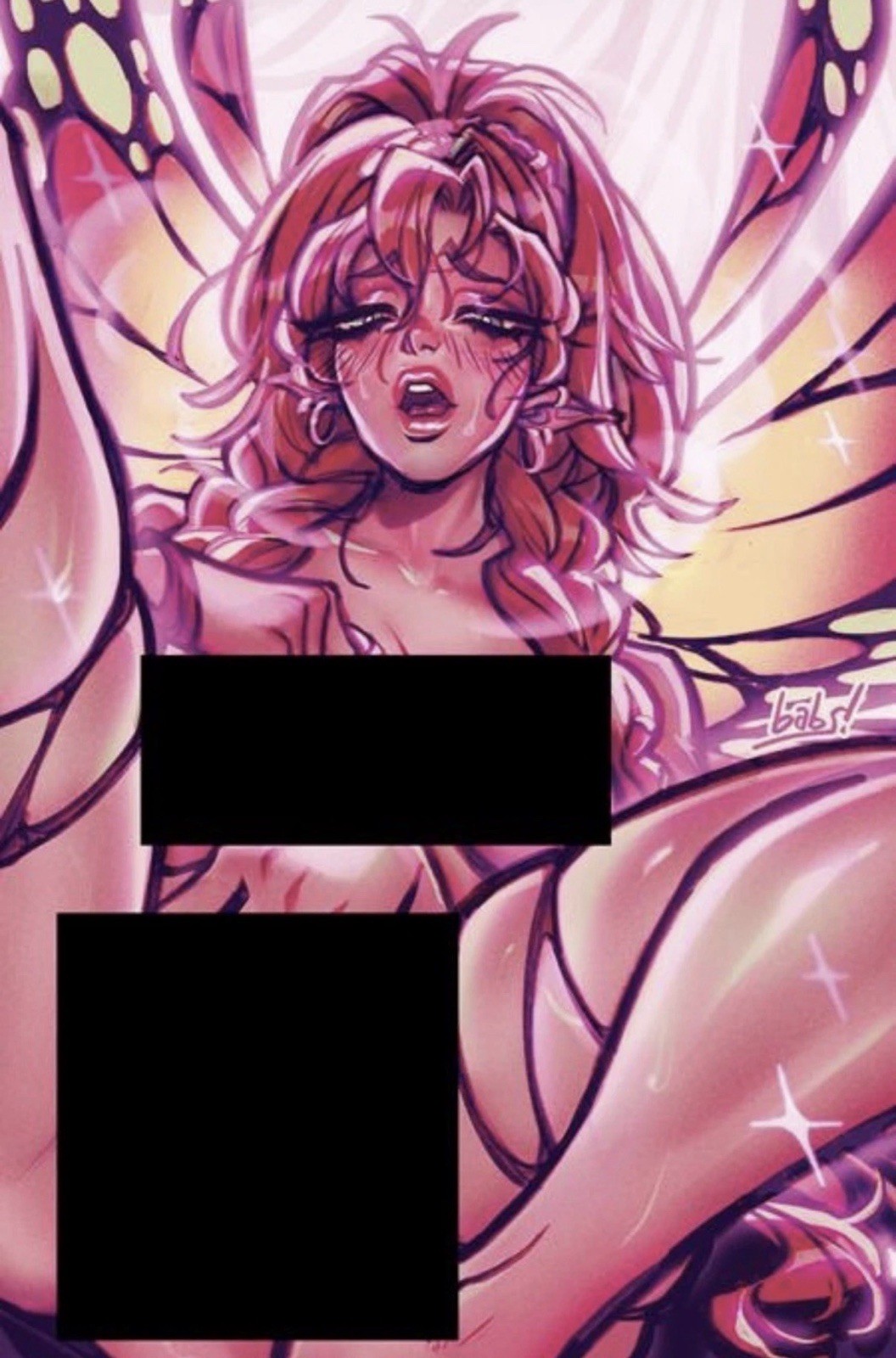 Bug Wars: The Coming of the Wardoom, NSFW variant cover, Babs Tarr Polybagged Bug Wars: The Coming of the Wardoom, NSFW variant cover, Babs Tarr Polybagged
