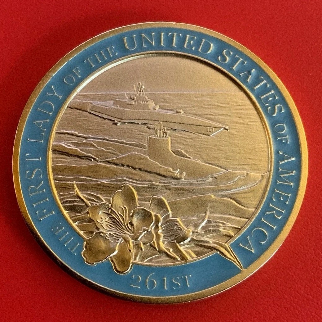 Rare Authentic First Lady Jill Biden FLOTUS White House Challenge Coin