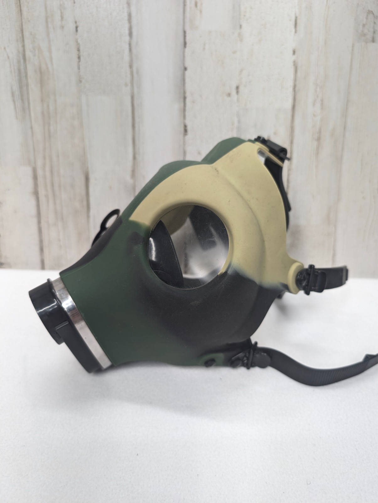 Rare woodland camo gas mask m61 style high quality cosplay prop fallout metal Rare woodland camo gas mask m61 style high quality cosplay prop fallout metal