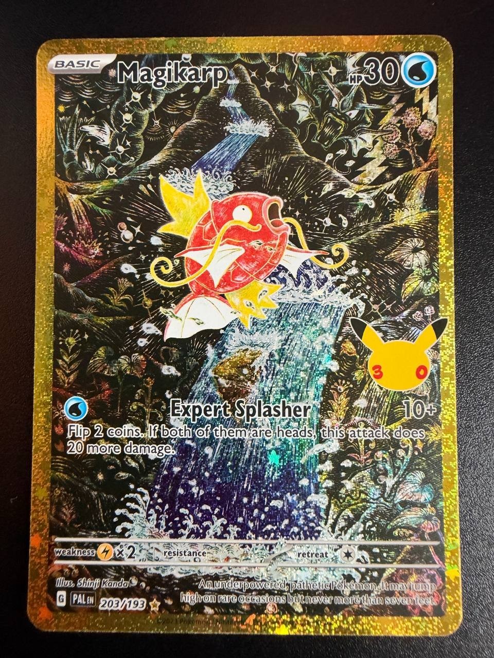 Magikarp 203/193 Me: 30th Celebration: Classic Collection Holo