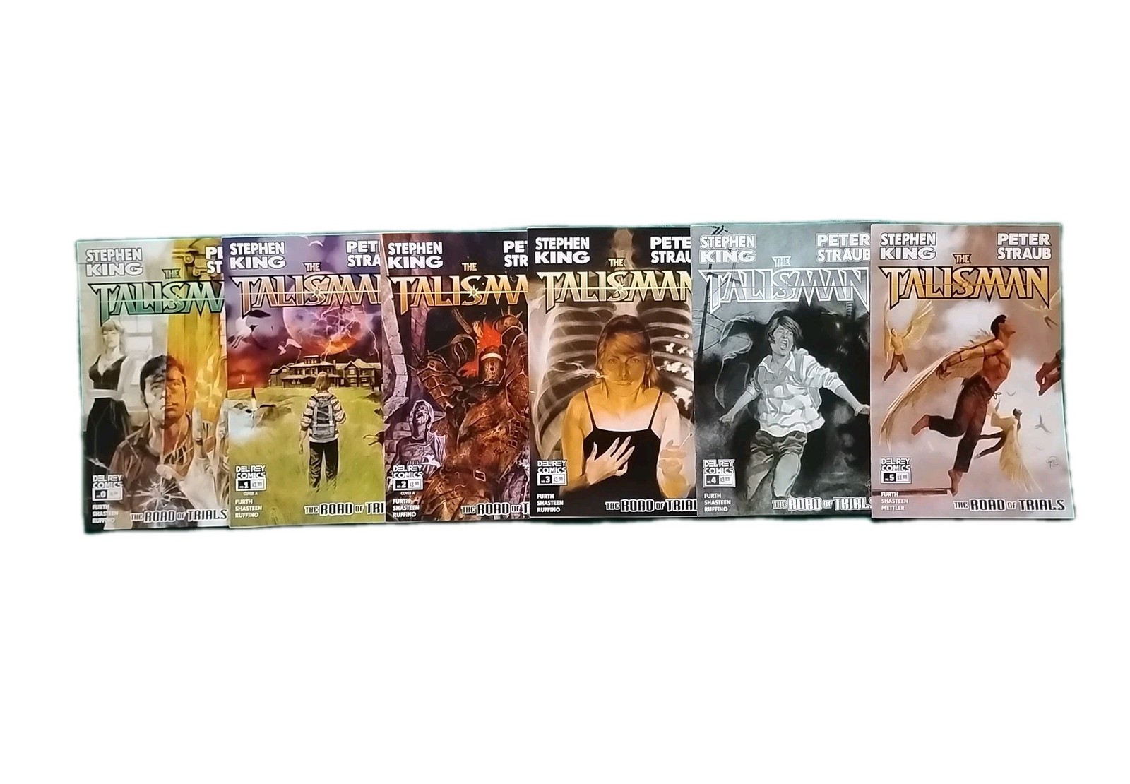 TALISMAN The Road Of Trials # 0-5 Stephen King Del Ray Comics Series Lot 6Pc.