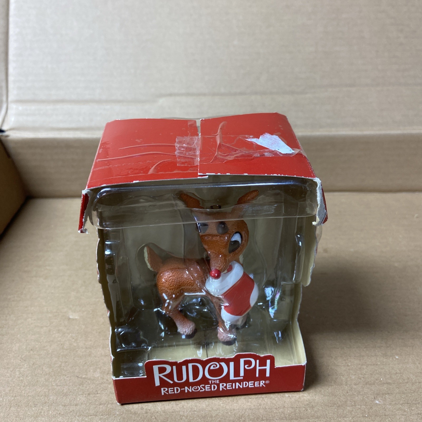 Rudolph The Red-nose Reindeer With Stocking 2011 Christmas Ornament 