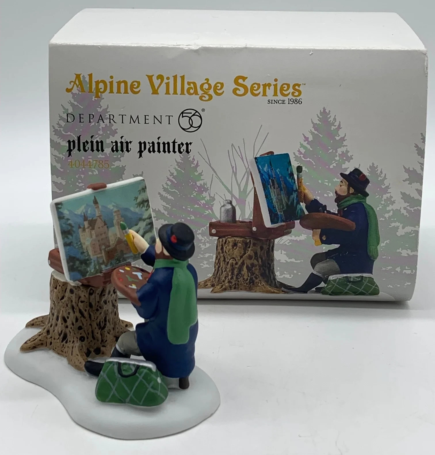 Department 56 Plein Air Painter Alpine Village Accessory RARE