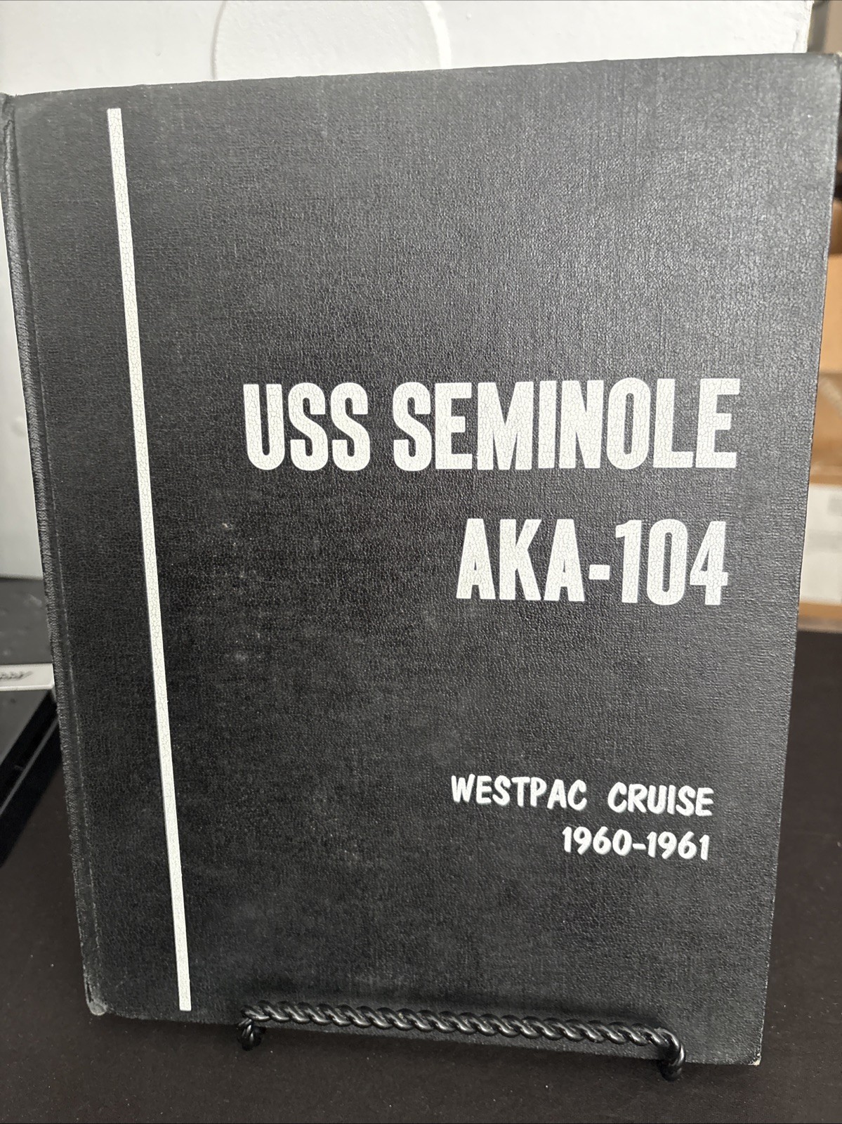 USS SEMINOLE AKA-104 Westpac 1960-1961 Cruise Log Book Vietnam Photos Vintage USS SEMINOLE AKA-104 Westpac 1960-1961 Cruise Log Book Vietnam Photos Vintage