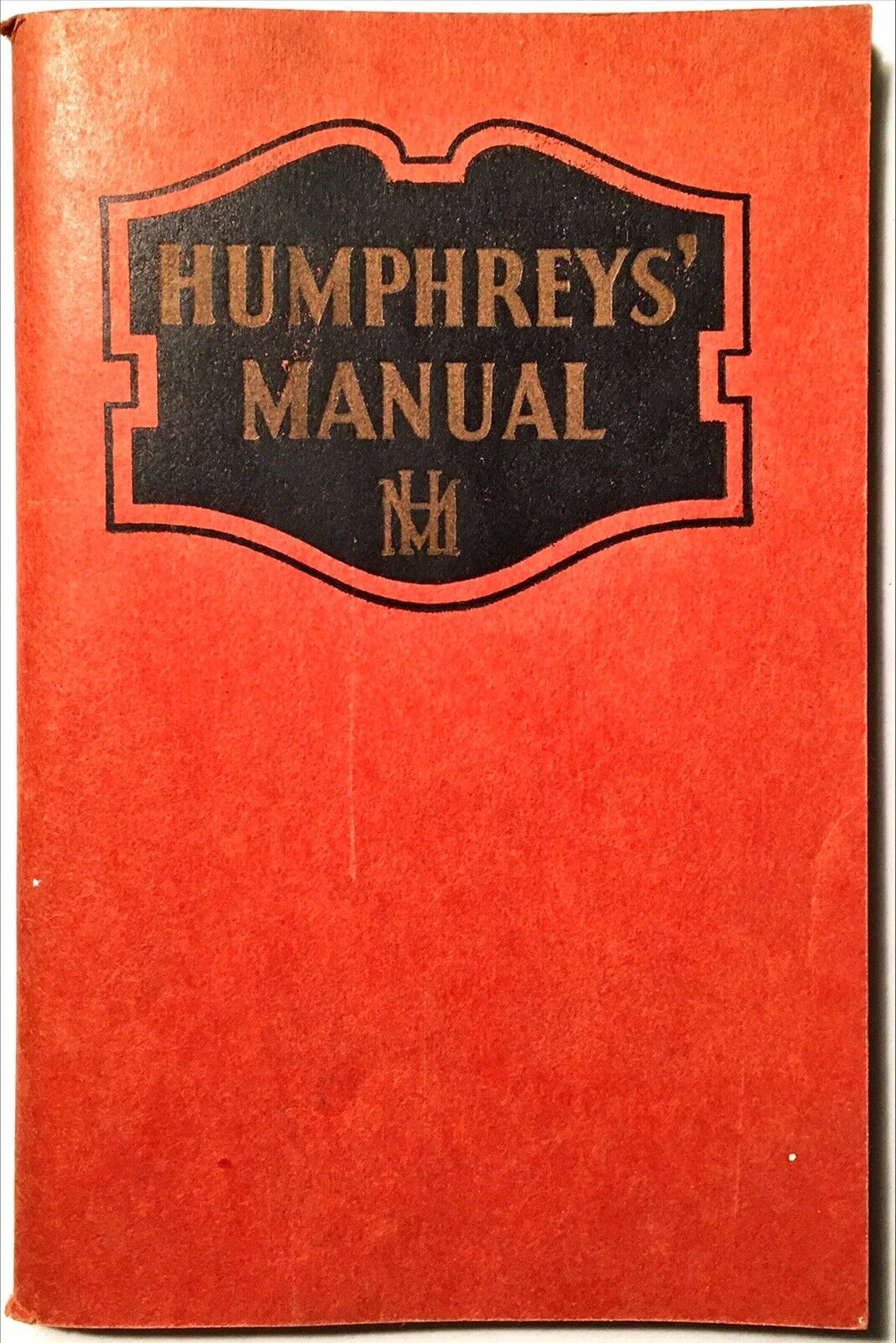 1936 Humphreys Homeopathic Medicine Medical Book Pocket Manual