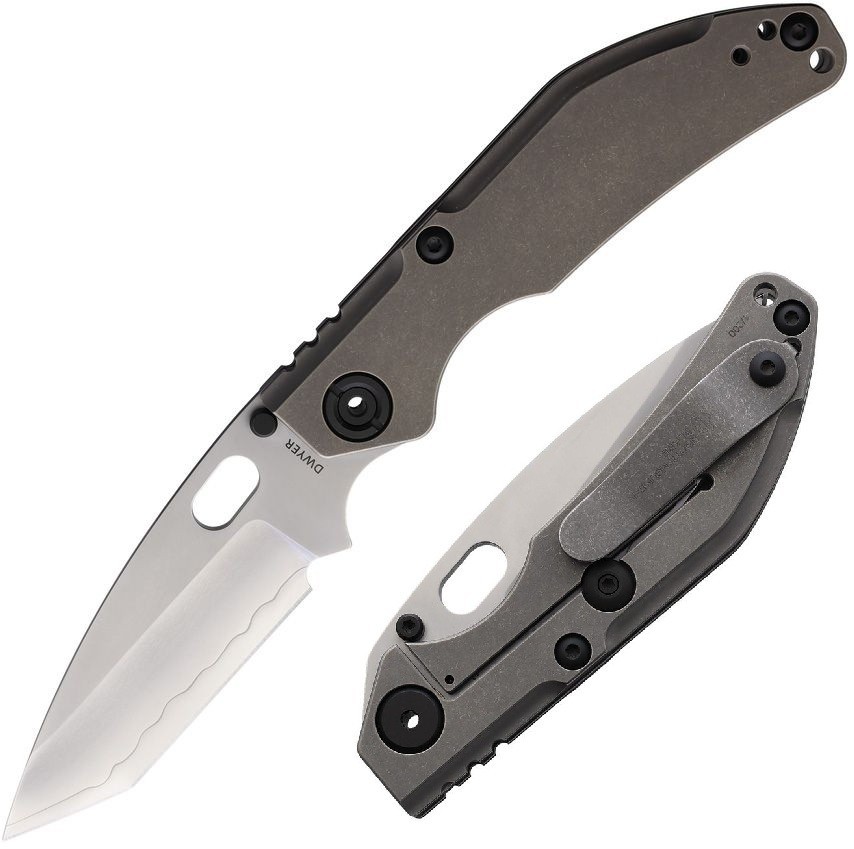 North Mountain Blade BBNM Folding Knife 3½ SLD-Magic Steel Blade Titanium Handle