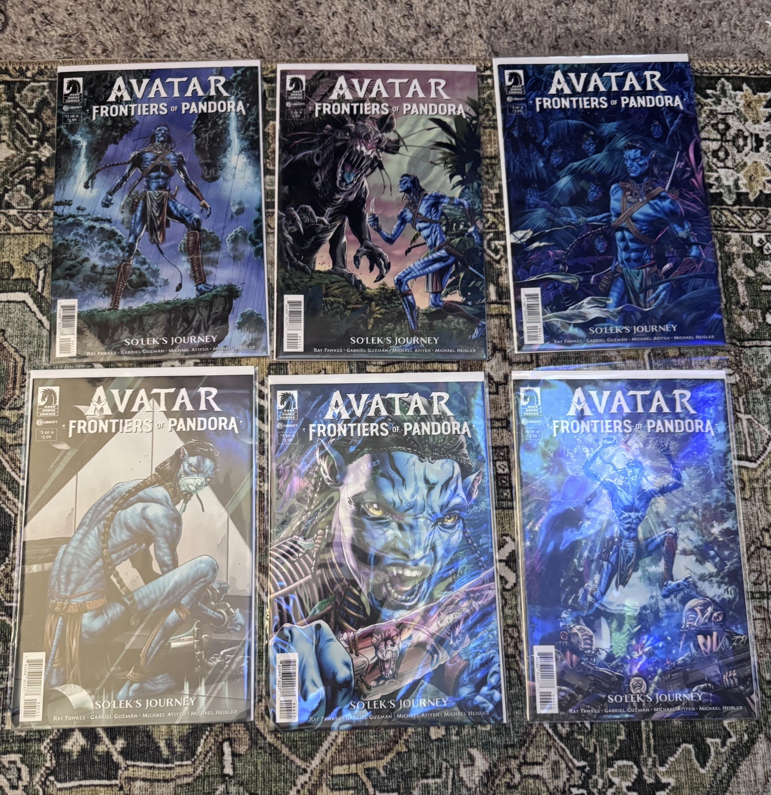 AVATAR: FRONTIERS OF PANDORA-SO\'LEK\'S JOURNEY (2024) #1-6 VF+ COMPLETE SET DHC