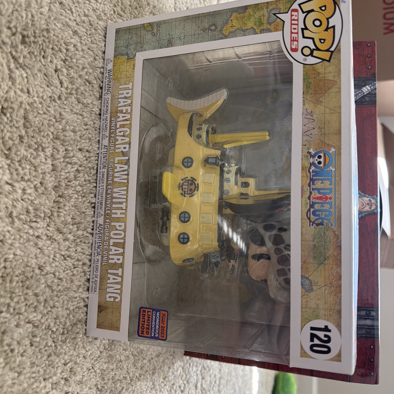 Funko Pop Rides: One Piece - Trafalgar Law with Polar Tang (2023 Wondrous... Funko Pop Rides: One Piece - Trafalgar Law with Polar Tang (2023 Wondrous...