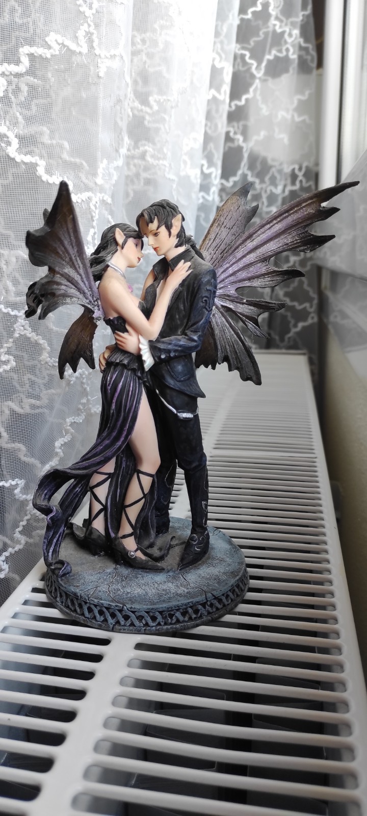 Amore Segreto Les Alpes Collectible Fairies Figurines Rare Gothic Love couple