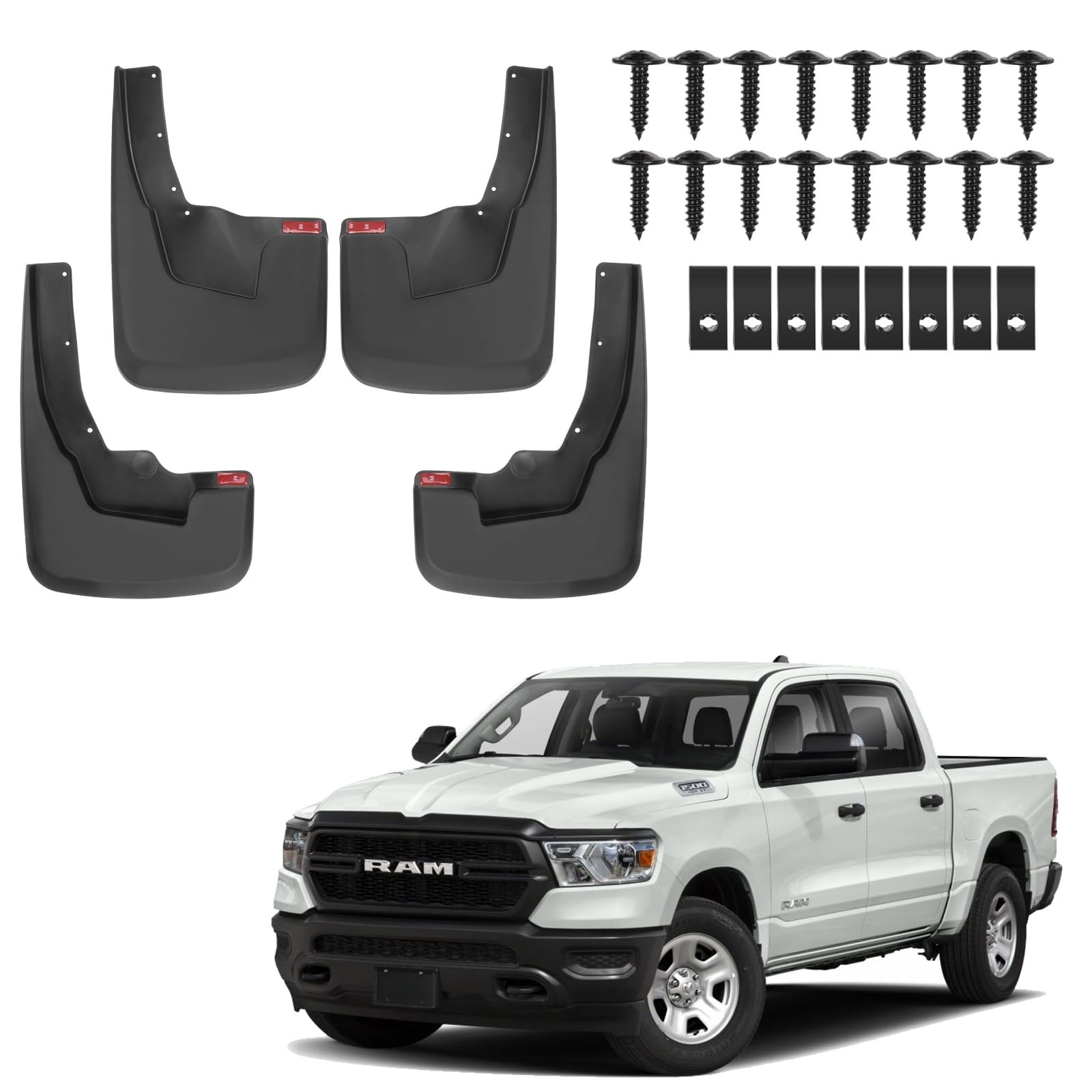 Mud Flaps Splash Guards for Fit for 2019 2020 2021 2022 2023 2024Doge Ram 150... Mud Flaps Splash Guards for Fit for 2019 2020 2021 2022 2023 2024Doge Ram 150...