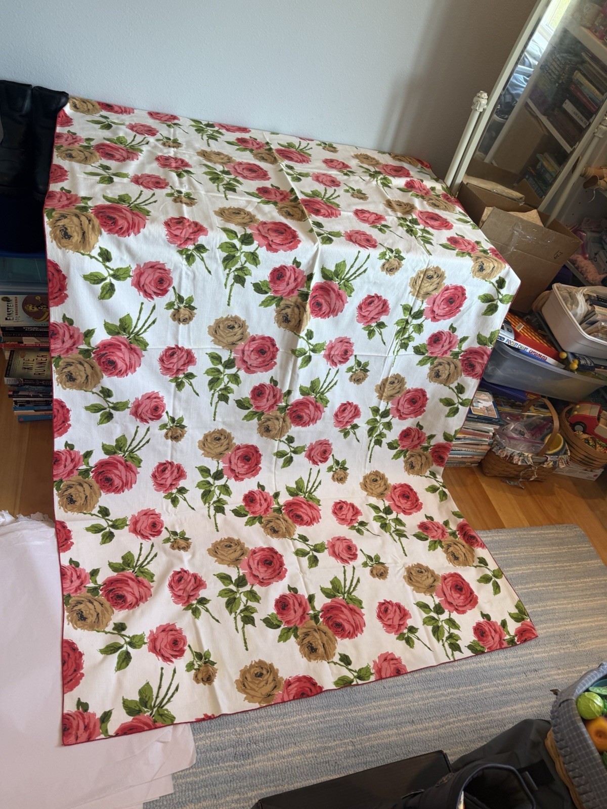1940's-1950's Vintage Large Floral Roses 50 1940's-1950's Vintage Large Floral Roses 50
