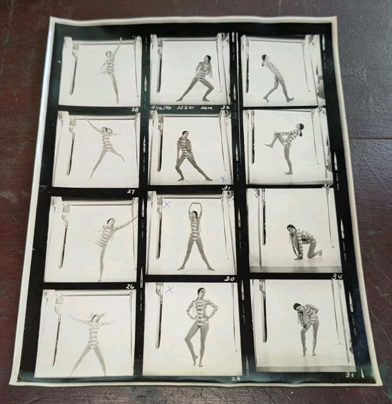 Vintage 1970 Era Boston Mass. Contact Photo Sheet, Sexy, Adventitious, #13 Vintage 1970 Era Boston Mass. Contact Photo Sheet, Sexy, Adventitious, #13