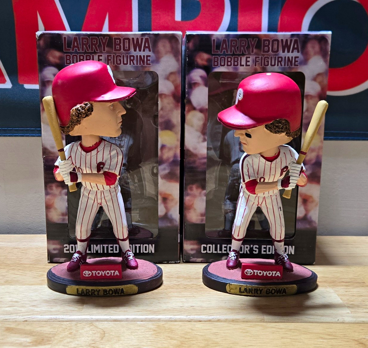 Larry Bowa Philadelphia Phillies Left and Right handed Bobbleheads