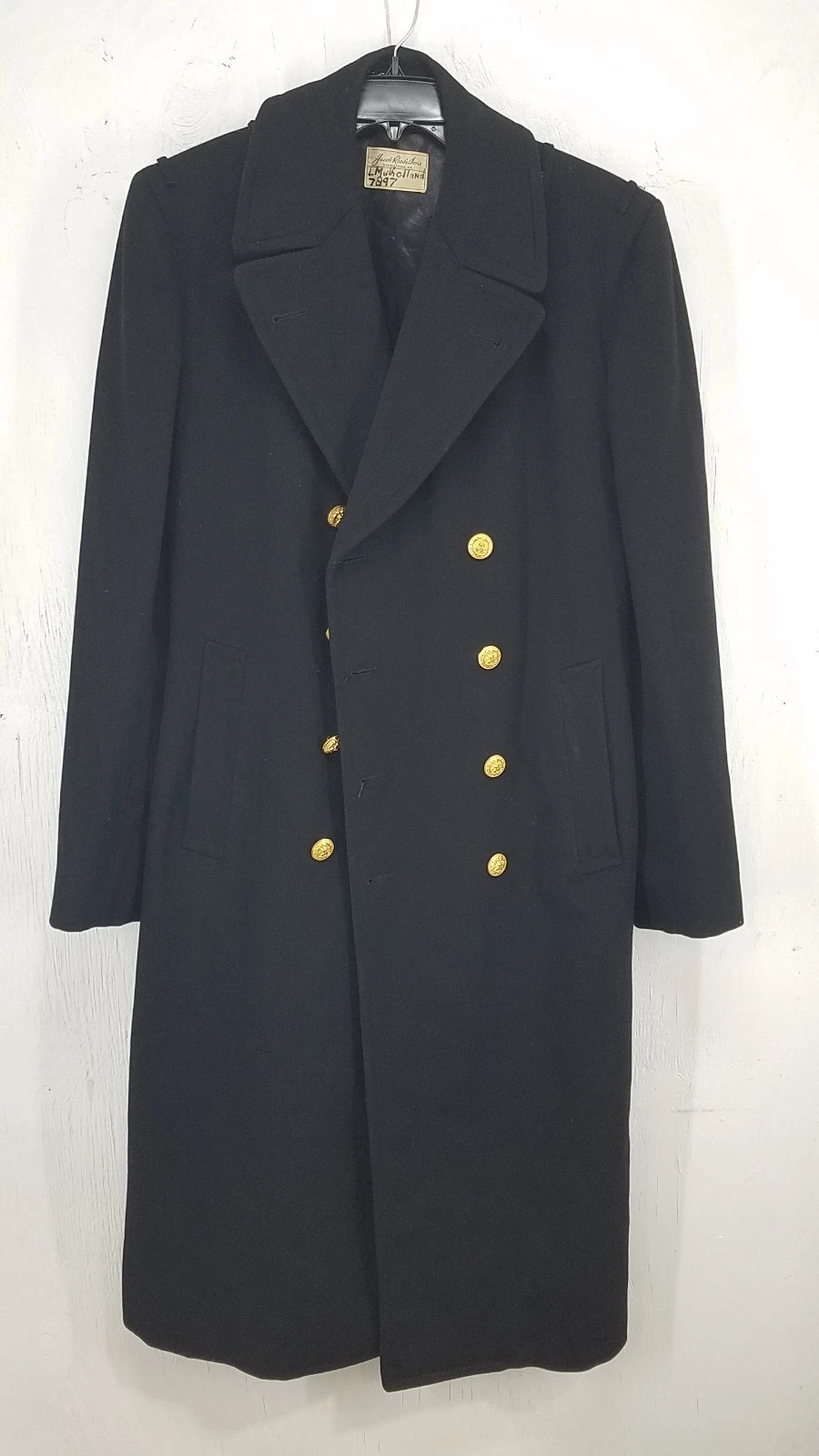 Vintage US Naval Academy Bridge Coat Wool Overcoat by Jacob Reed\'s Sons USNA Vintage US Naval Academy Bridge Coat Wool Overcoat by Jacob Reed\'s Sons USNA