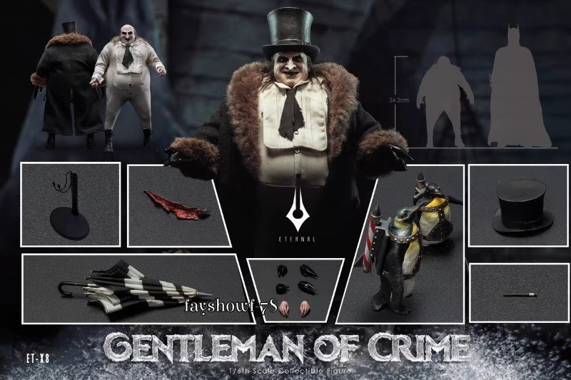 Eternal toys ETX8 Gentleman of Crime The Penguin 1/6 Action Figure Model Gifts