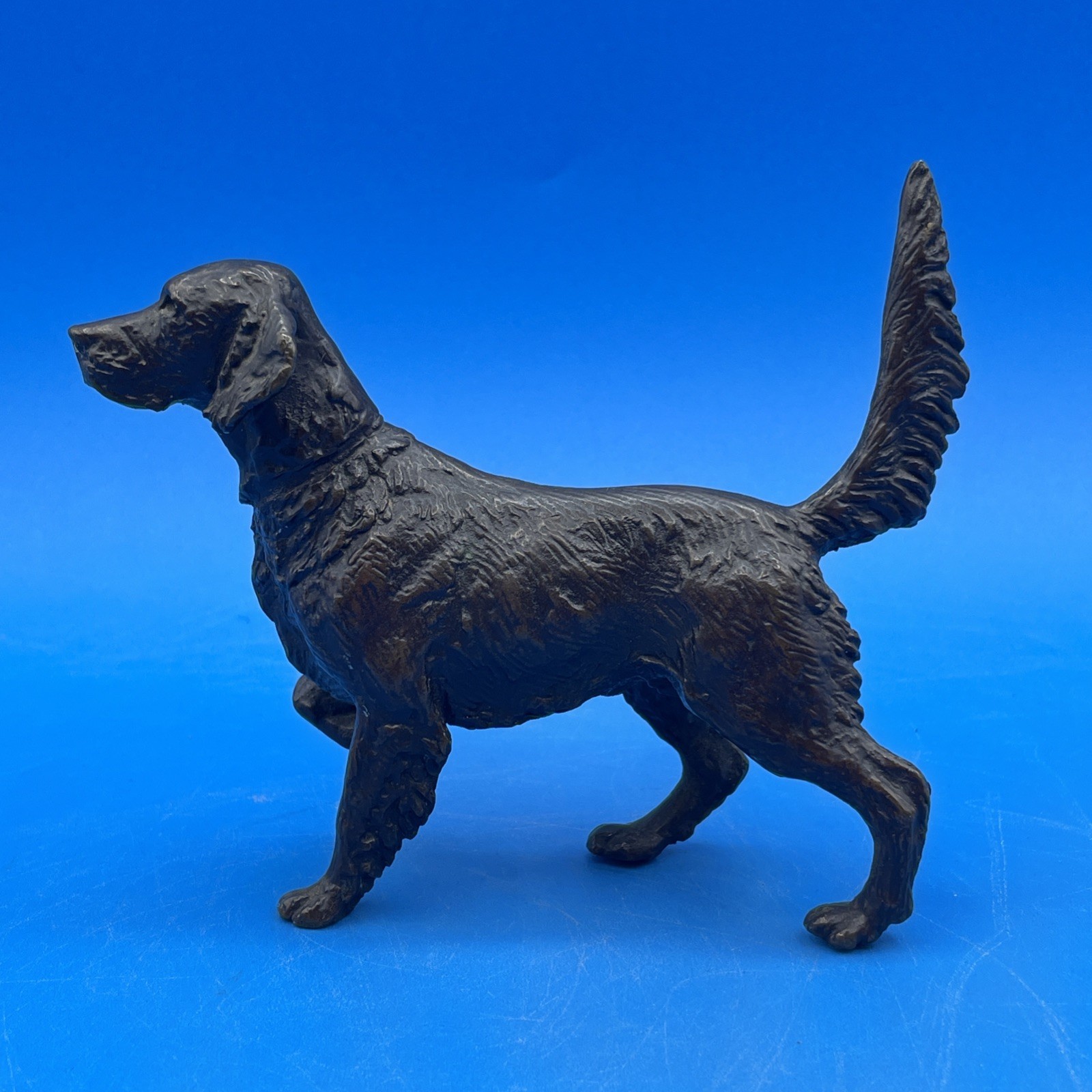 *SCARCE* MARGUERITE KIRMSE BRONZE OF A SETTER DOG, LIMITED EDITION OF 30, GORHAM *SCARCE* MARGUERITE KIRMSE BRONZE OF A SETTER DOG, LIMITED EDITION OF 30, GORHAM