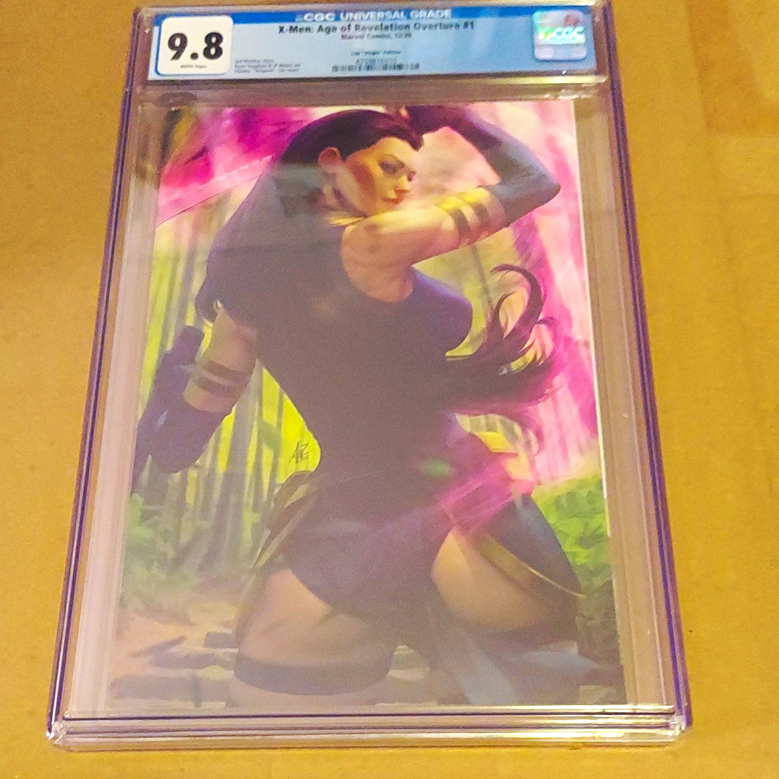 CGC 9.8 X-Men: Age of Revelation Overture #1 Artgerm 1:100 Ratio Virgin Variant