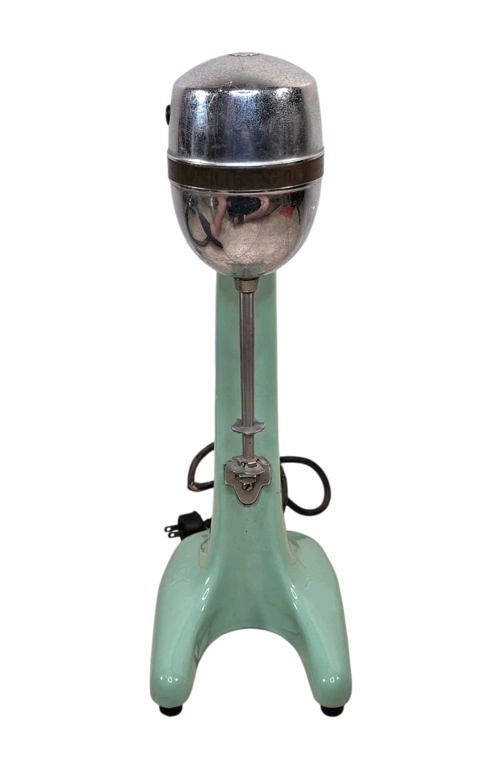 Vintage 1940s Hamilton Beach Jadeite Green Milkshake Mixer NO.30 (No Cup) Read..