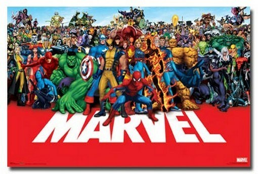 MARVEL HEROES POSTER Amazing Group Image RARE HOT NEW MARVEL HEROES POSTER Amazing Group Image RARE HOT NEW