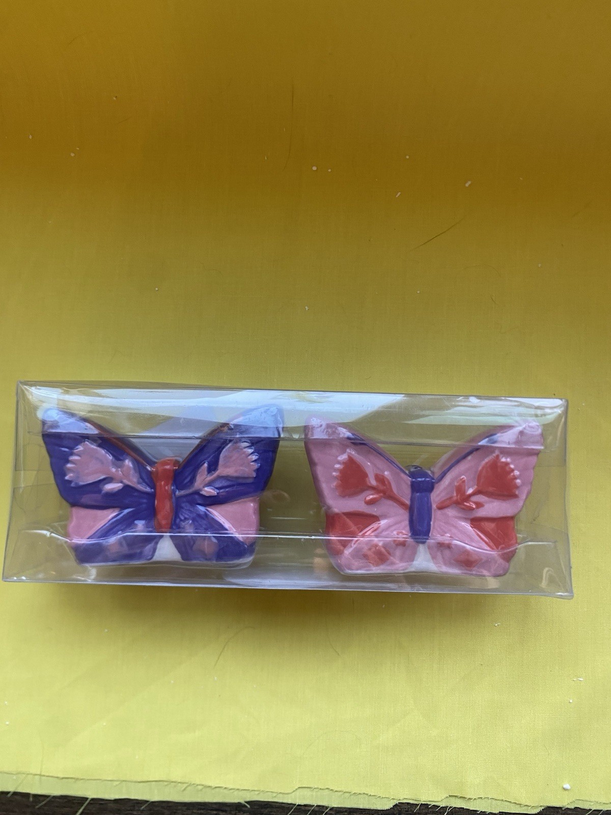 Spring Shop Market Square Butterfly Salt and Pepper Set 2-Pack