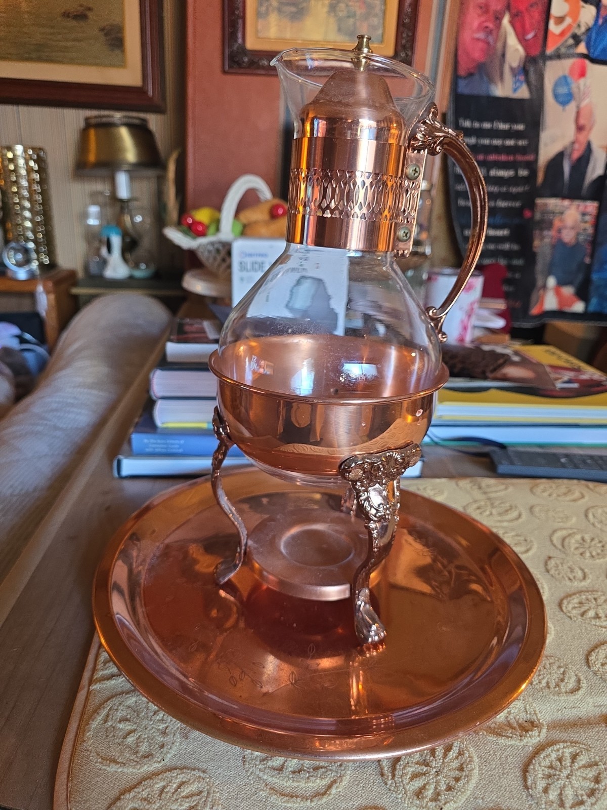 Tammy Wynette Owned Vintage 1980s Cooper Coffee & Tea Carafe Autographed Progra Tammy Wynette Owned Vintage 1980s Cooper Coffee & Tea Carafe Autographed Progra