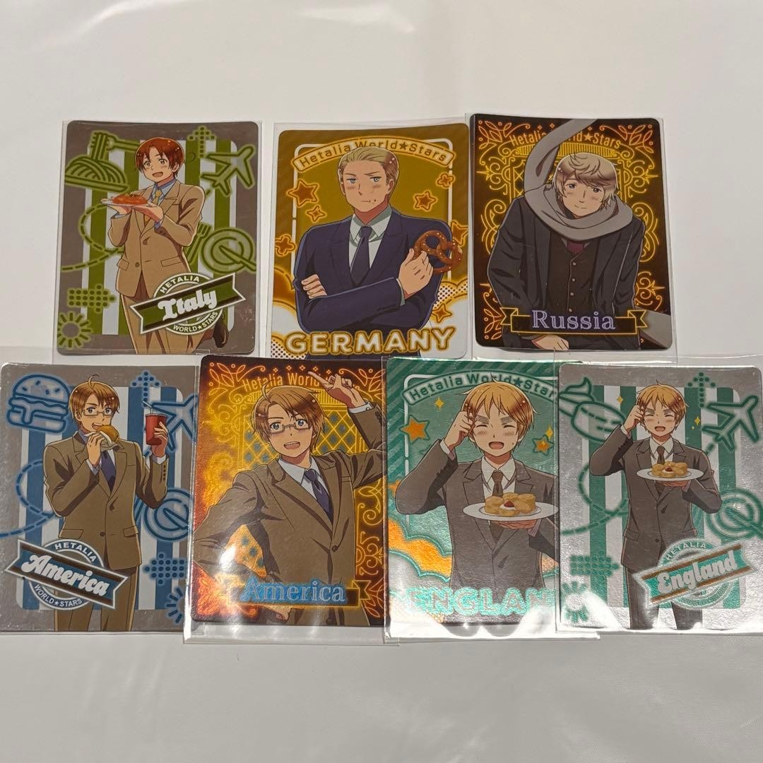 Hetalia Neon Collection Trading Cards - Age 14+