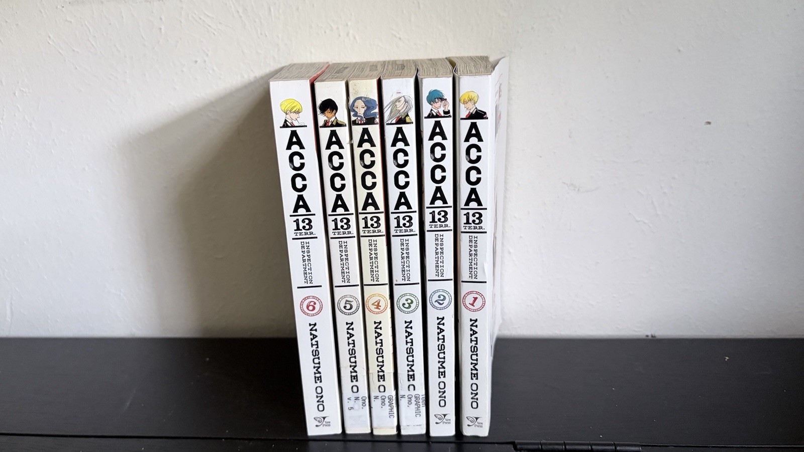 ACCA 13-Territory Inspection Dept. Manga Vol. 1-6 English Natsume Ono