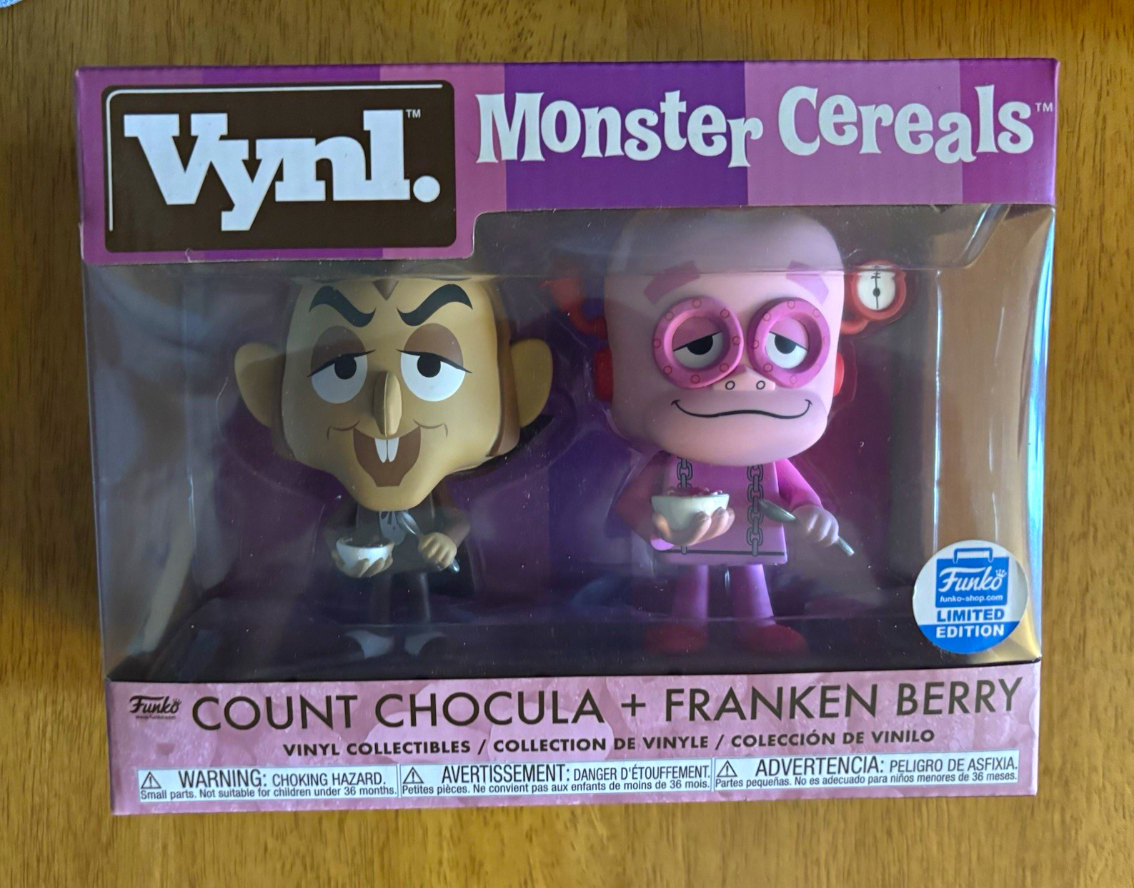 General Mills Monster Cereals Count Chocula & Franken Berry Vynl Set