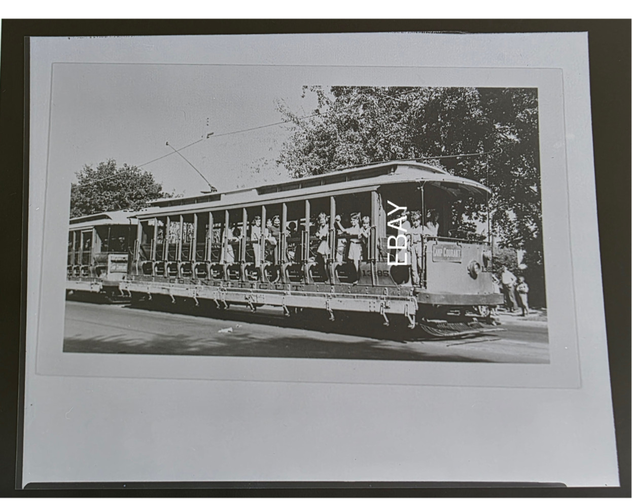 8/14/35 Connecticut Co. No 1385 Park Rd & Walter Ave Hartford Trolley Negative 8/14/35 Connecticut Co. No 1385 Park Rd & Walter Ave Hartford Trolley Negative