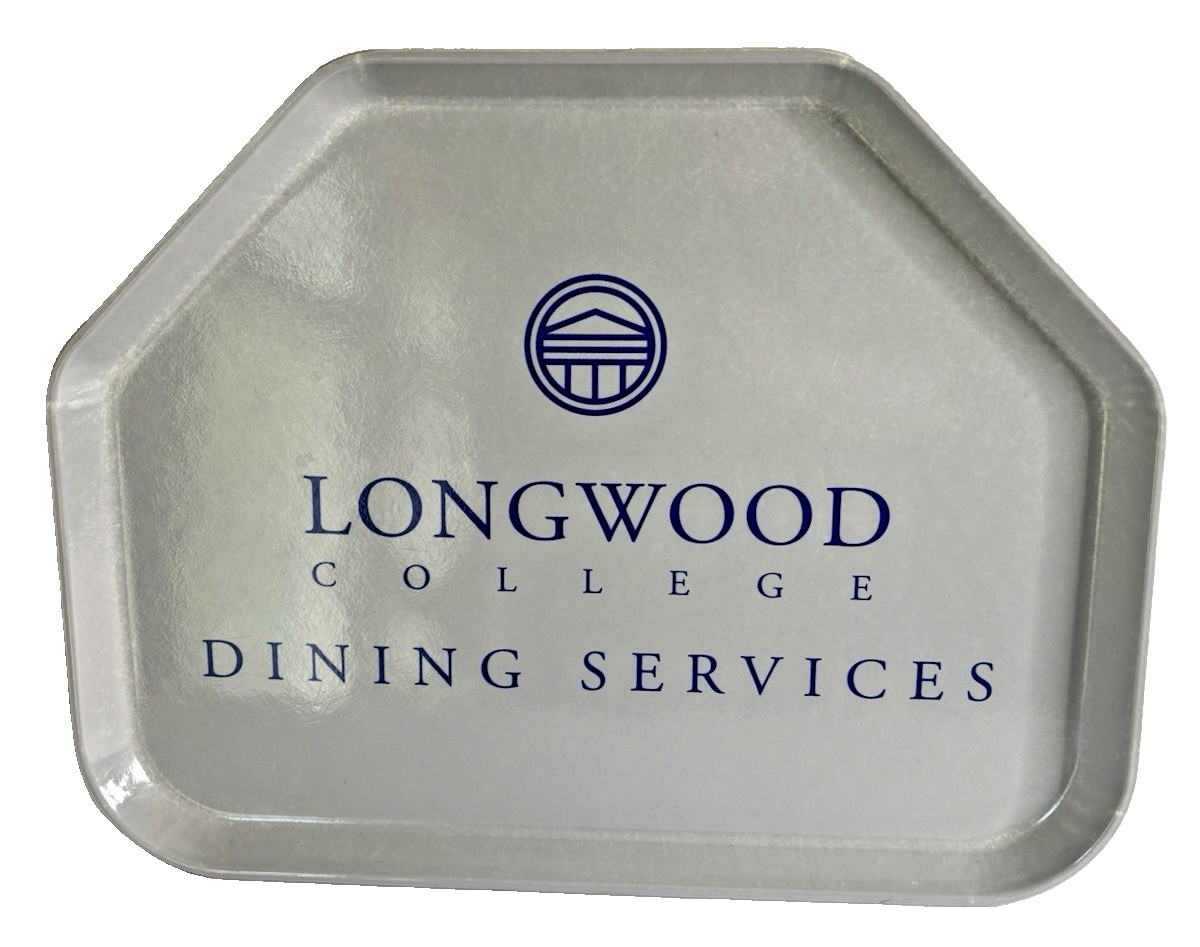 Vintage Longwood College Dining Cambro Cafeteria Tray Trapezoid 18\
