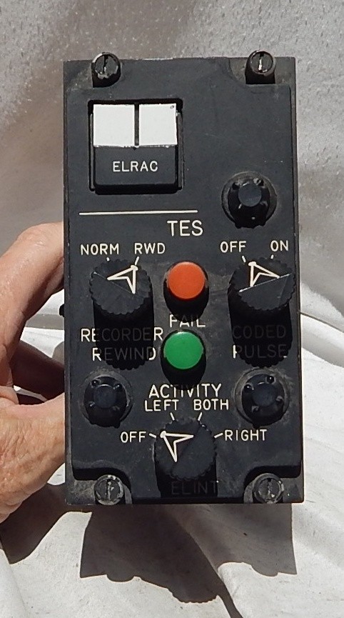 USAF, USN, USMC F-4 Phantom Fighter Pilots TES & ELRAC Control Panel USAF, USN, USMC F-4 Phantom Fighter Pilots TES & ELRAC Control Panel