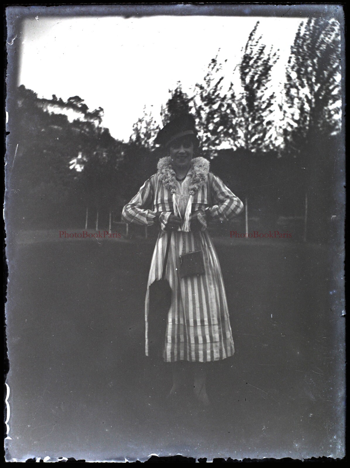 Elegant Woman Fashion c1910 Photo NEGATIVE Glass Plate Vintage P30L19n13 Elegant Woman Fashion c1910 Photo NEGATIVE Glass Plate Vintage P30L19n13