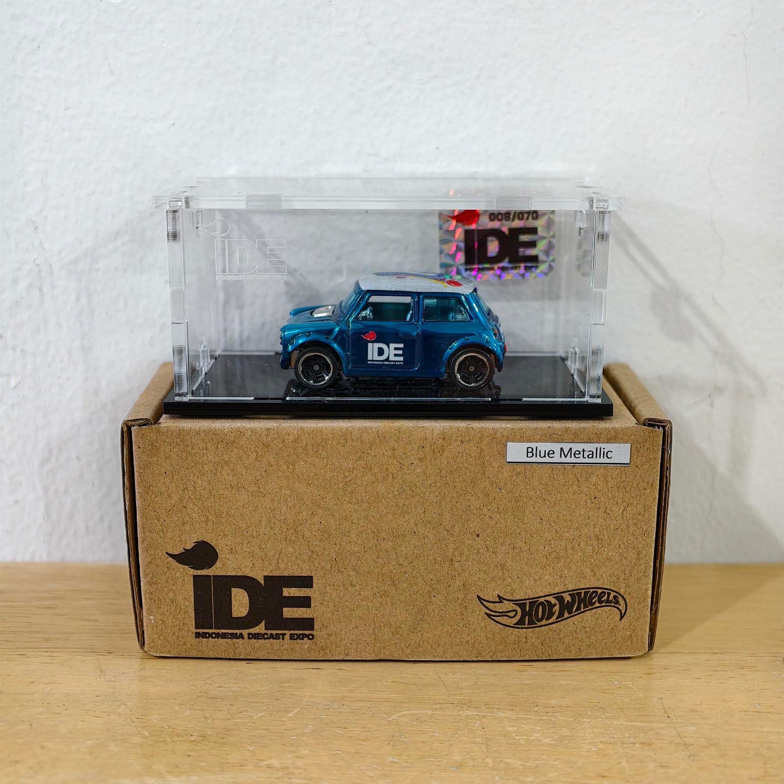 Hot Wheels Indonesia Diecast Expo IDE 2020 Event Dinner - Morris Mini - Blue