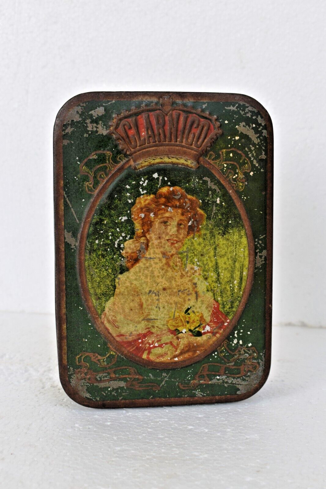 Vintage Clarnico Limited Clarke Nickolls & Coombs Confectioners Advertising Tin