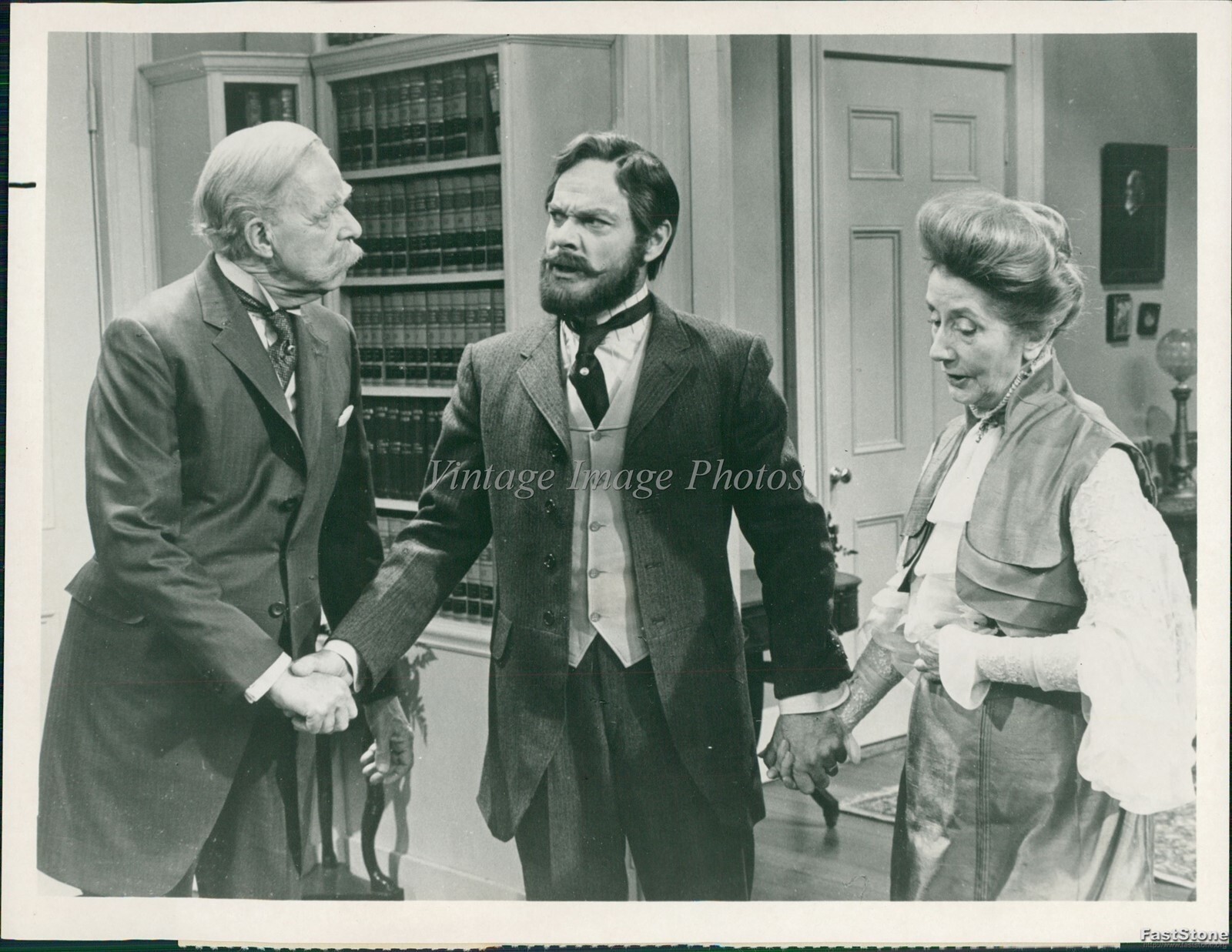 1964 James Daly Alfred Lunt L Fontanne Magnificent Yankee Television Photo 7x9