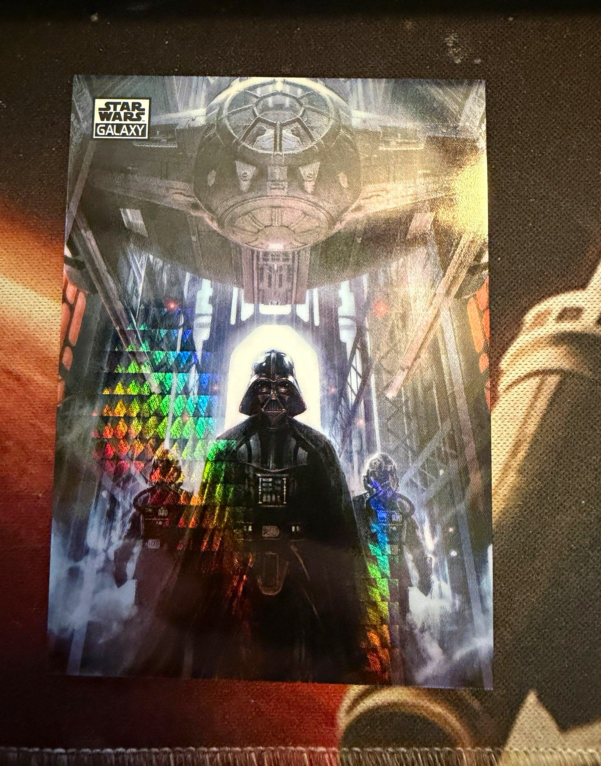 Topps 2026 Star Wars Galaxy #64 Machines of Dominion Prism 38/75 Darth Vader Topps 2026 Star Wars Galaxy #64 Machines of Dominion Prism 38/75 Darth Vader
