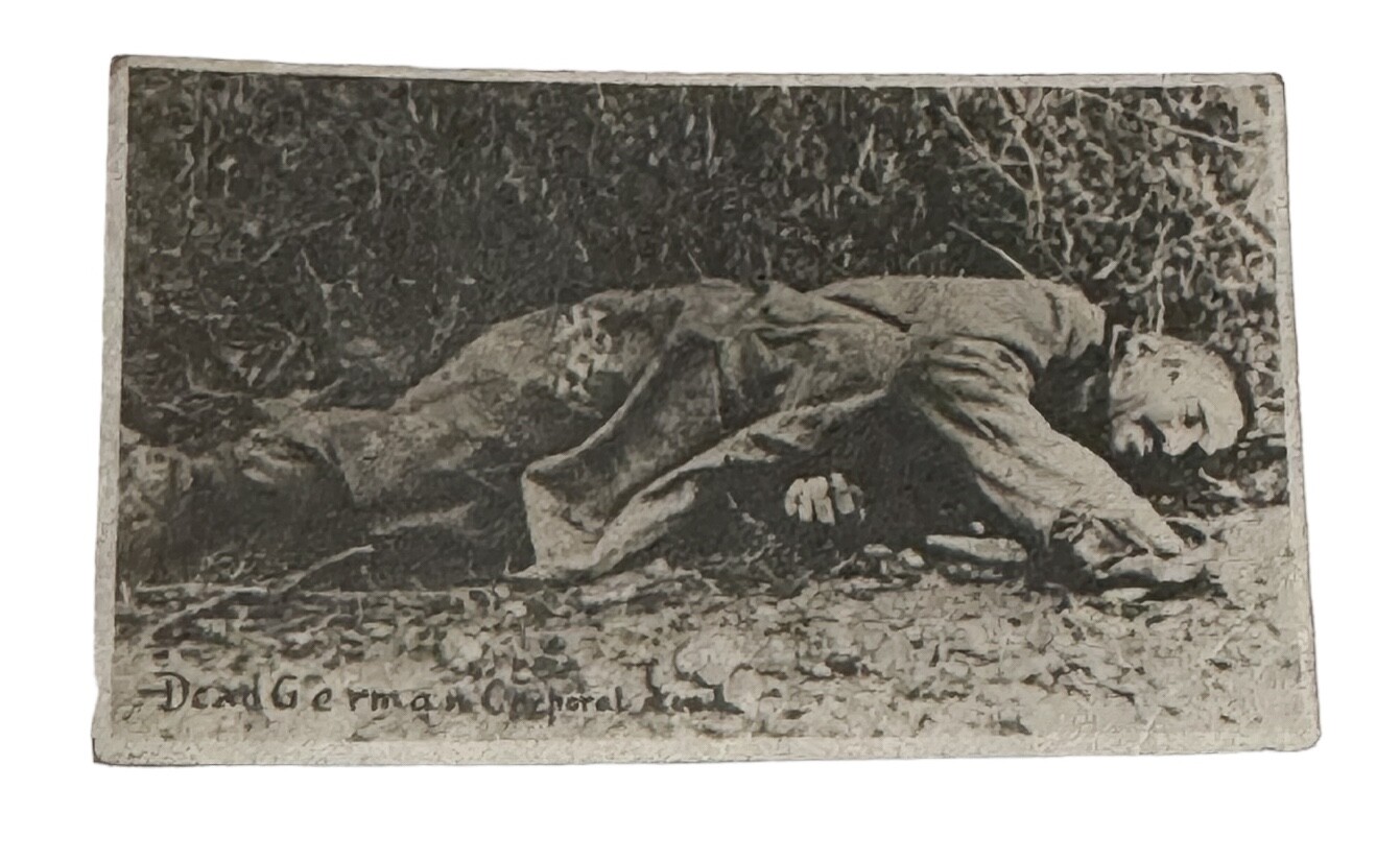 WW1 Era Photo Deceased German Corporal Casualty Of War