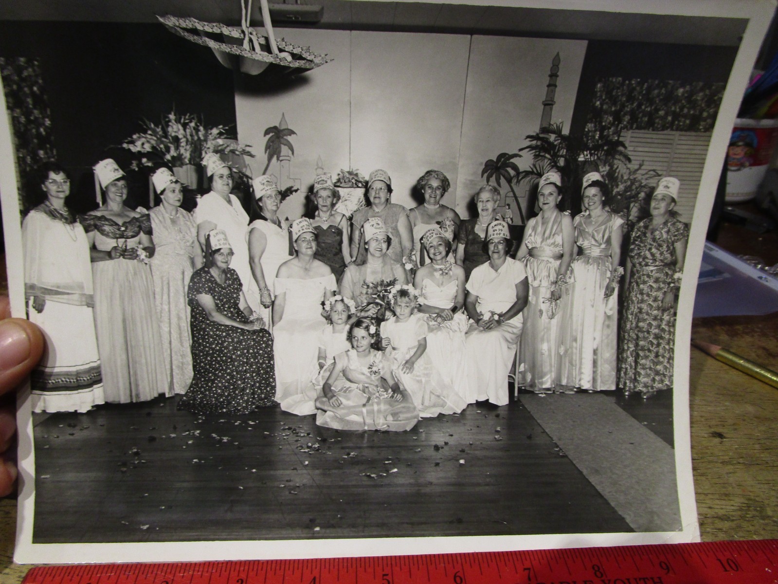 J26 Old Picture Photo POMPANO BEACH FLORIDA Laides Oriental Shrine North America J26 Old Picture Photo POMPANO BEACH FLORIDA Laides Oriental Shrine North America