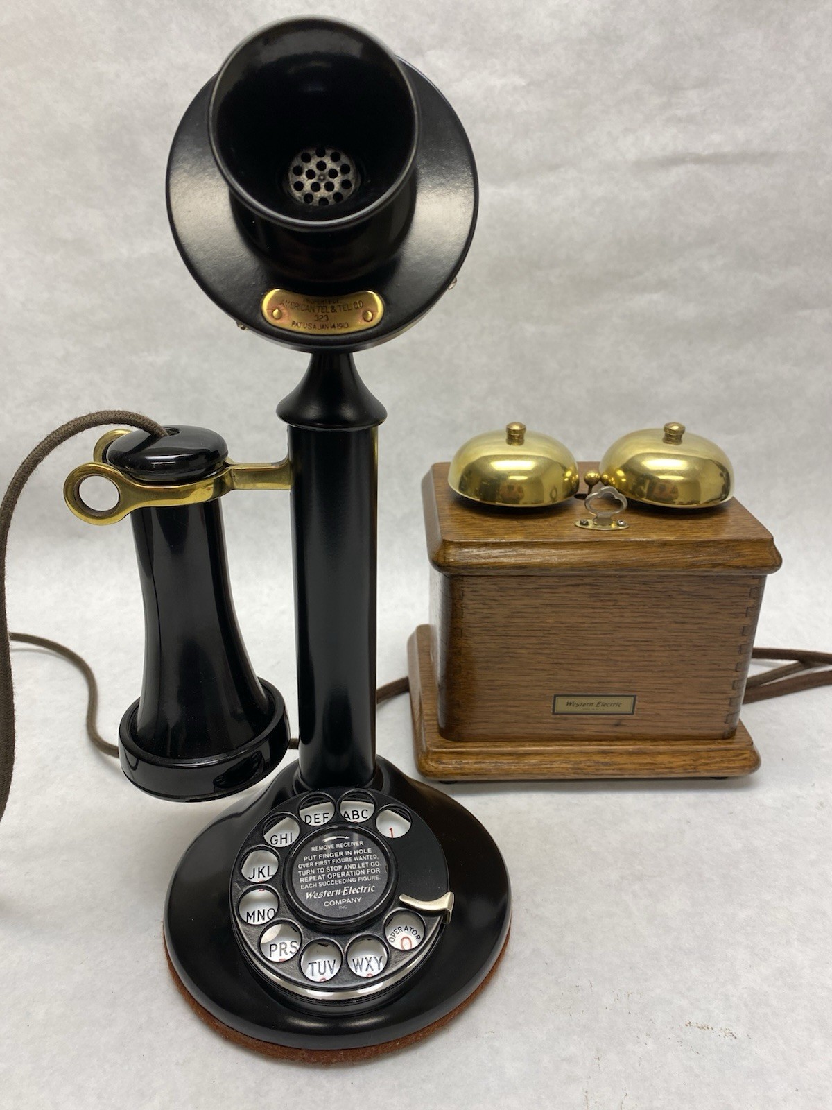 Western Electric Candlestick Telephone Restored Working