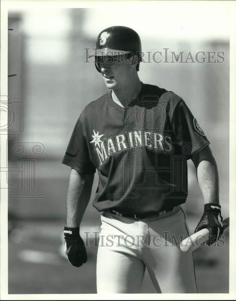 1994 Press Photo Tino Martinez, Seattle Mariners Baseball player - lrs17097 1994 Press Photo Tino Martinez, Seattle Mariners Baseball player - lrs17097