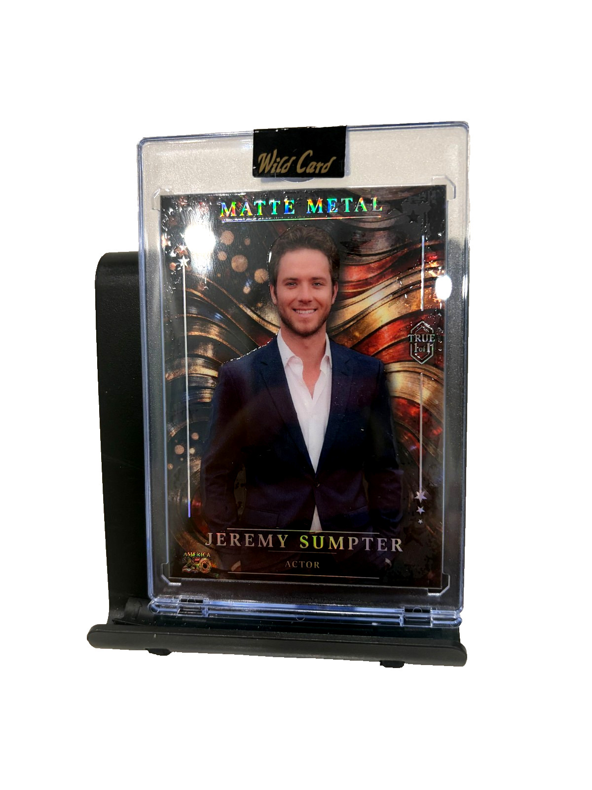 2026 Wild Card America 250 Jeremy Sumpter Matte Metal TRUE 1/1 Peter Pan