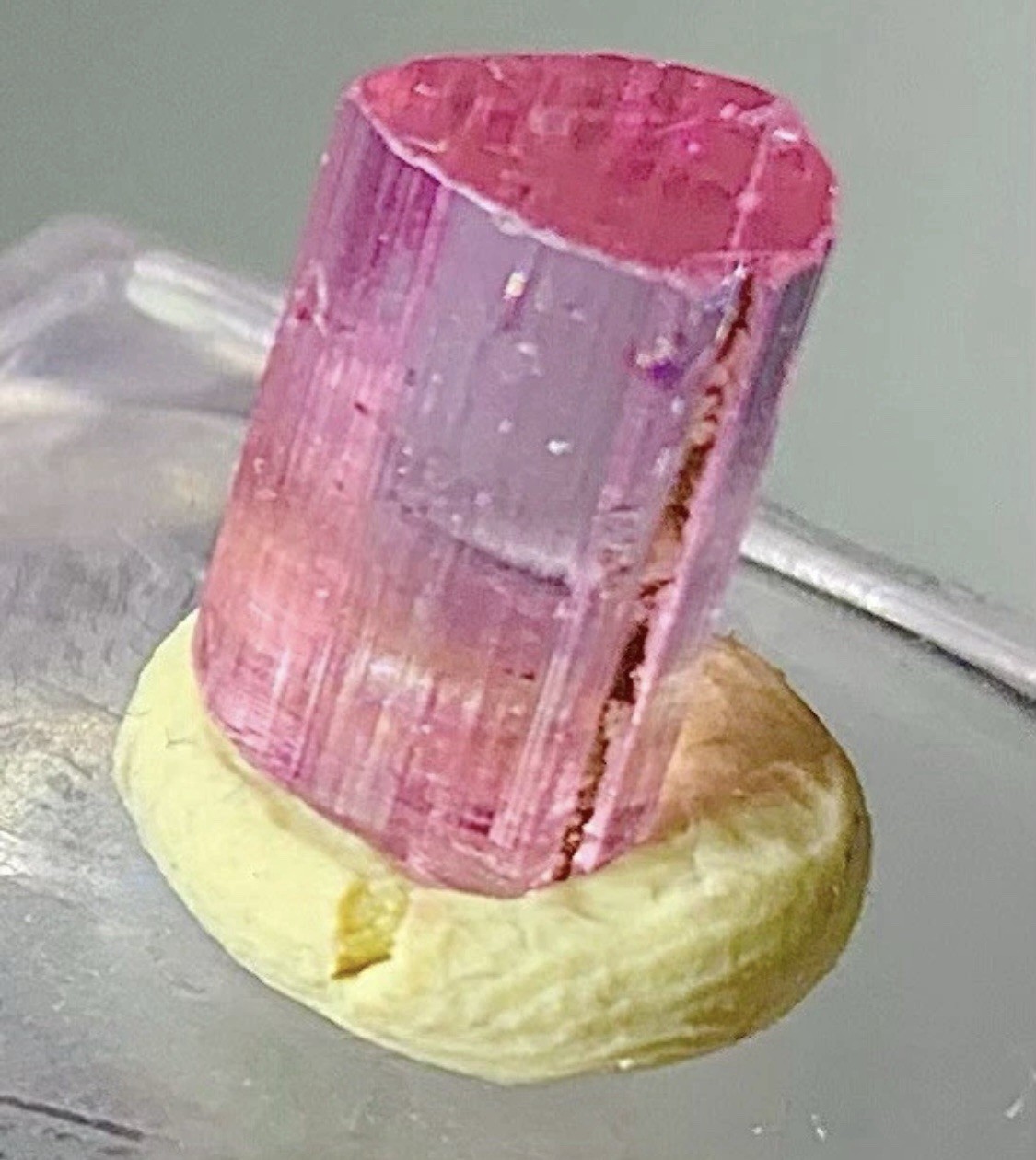 Beautiful Transparent Pink Tourmaline Crystal Natural Raw Gem Grade Specimen