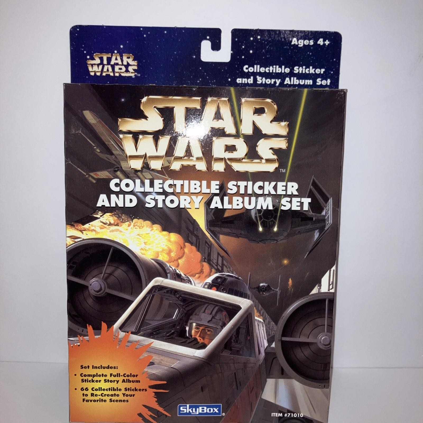 VINTAGE 1996 STAR WARS STICKER & ALBUM SET SEALED IN ORIGINAL BOX Skybox “LOOK” VINTAGE 1996 STAR WARS STICKER & ALBUM SET SEALED IN ORIGINAL BOX Skybox “LOOK”