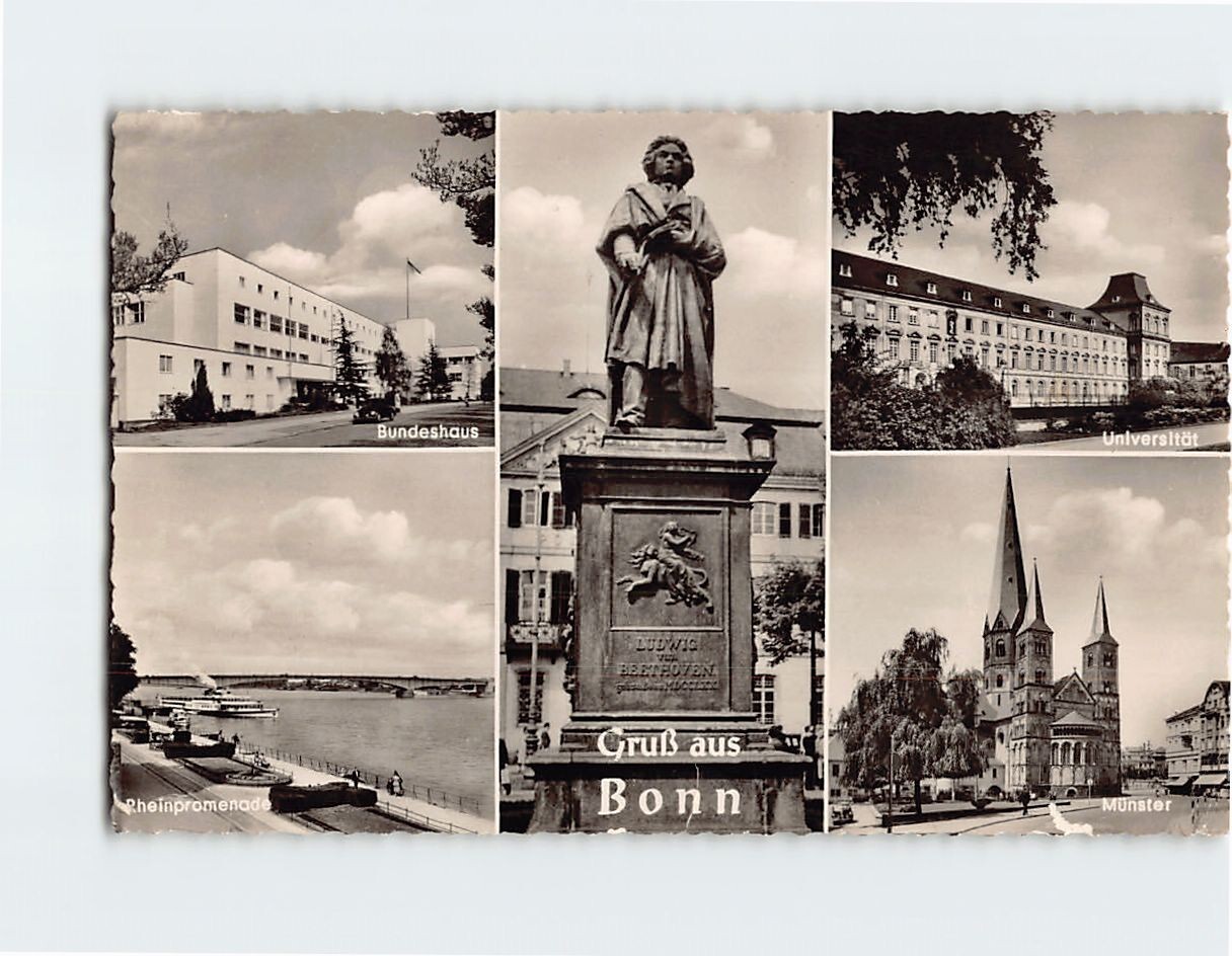 Postcard Gruß aus Bonn Germany
