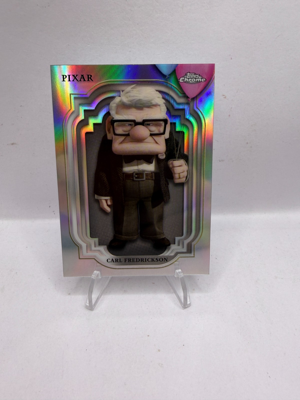 2024 Topps Chrome Disney #134 Carl Fredrickson Refractor