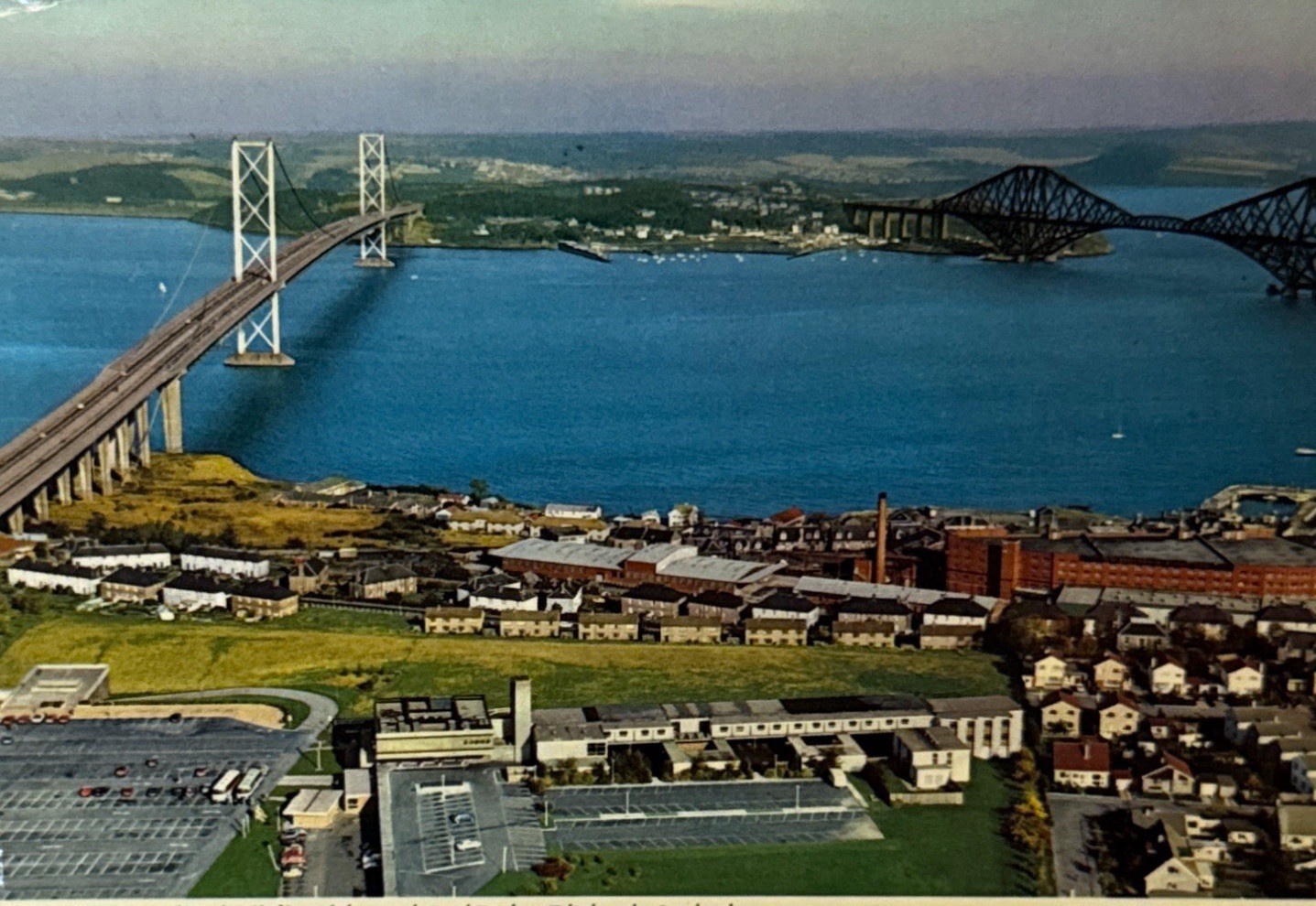 Postcard Postcard - The Forth Road Bridge - Edinburgh - Scotland