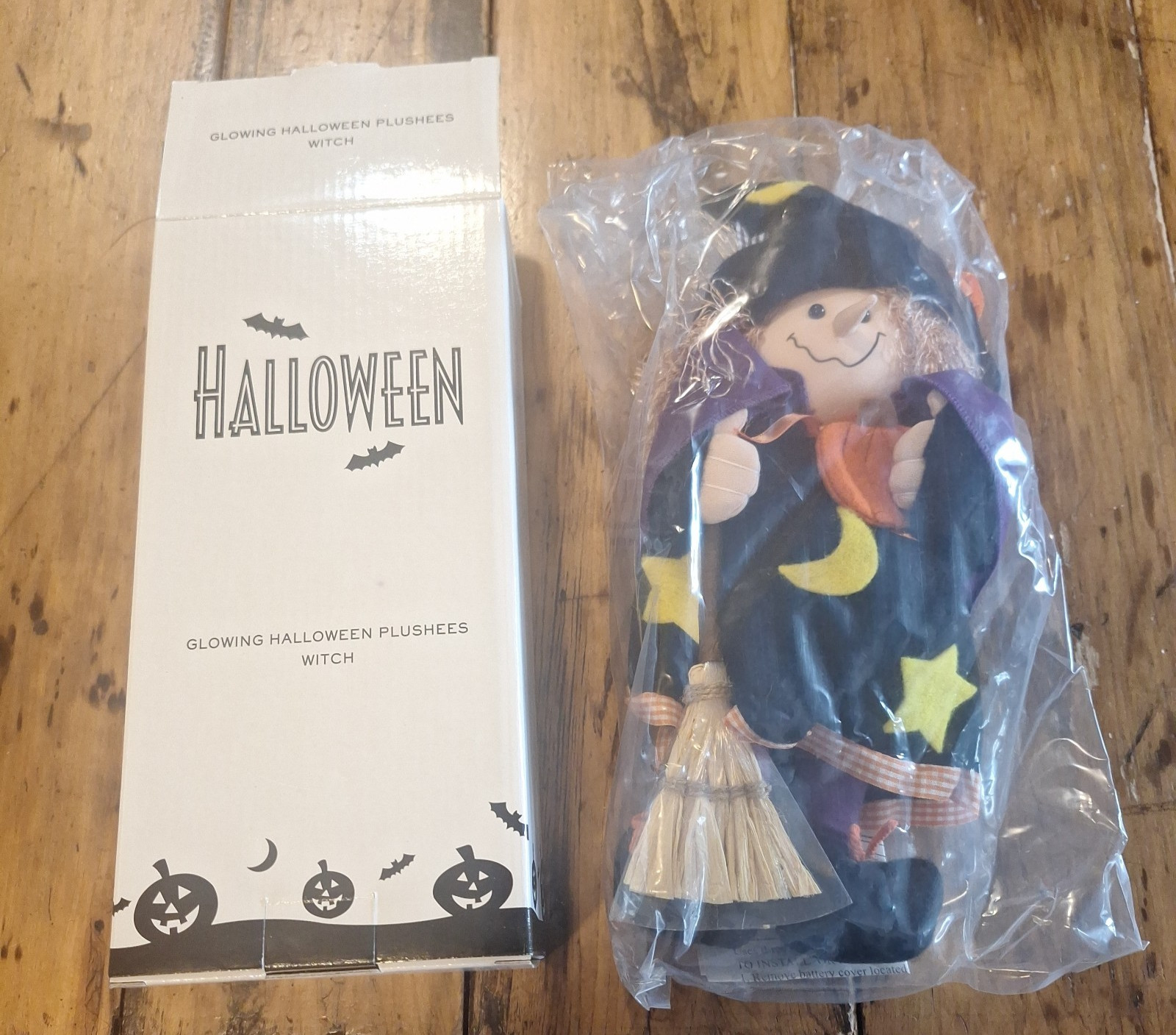 Avon Glowing Halloween Plushee Witch 11