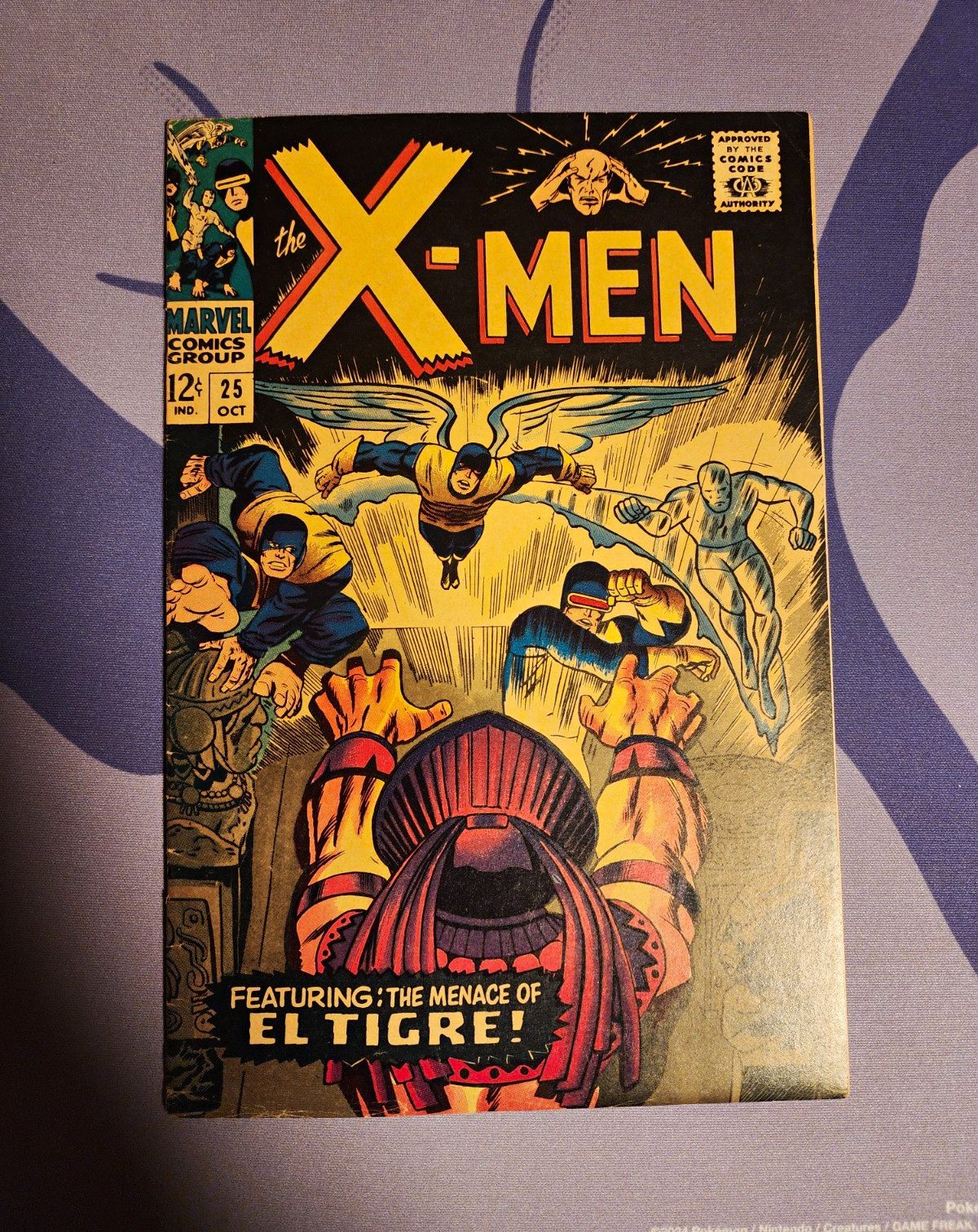 Marvel The X-Men #25 (1966) | Stan Lee | Jack Kirby Cover | El Tigre