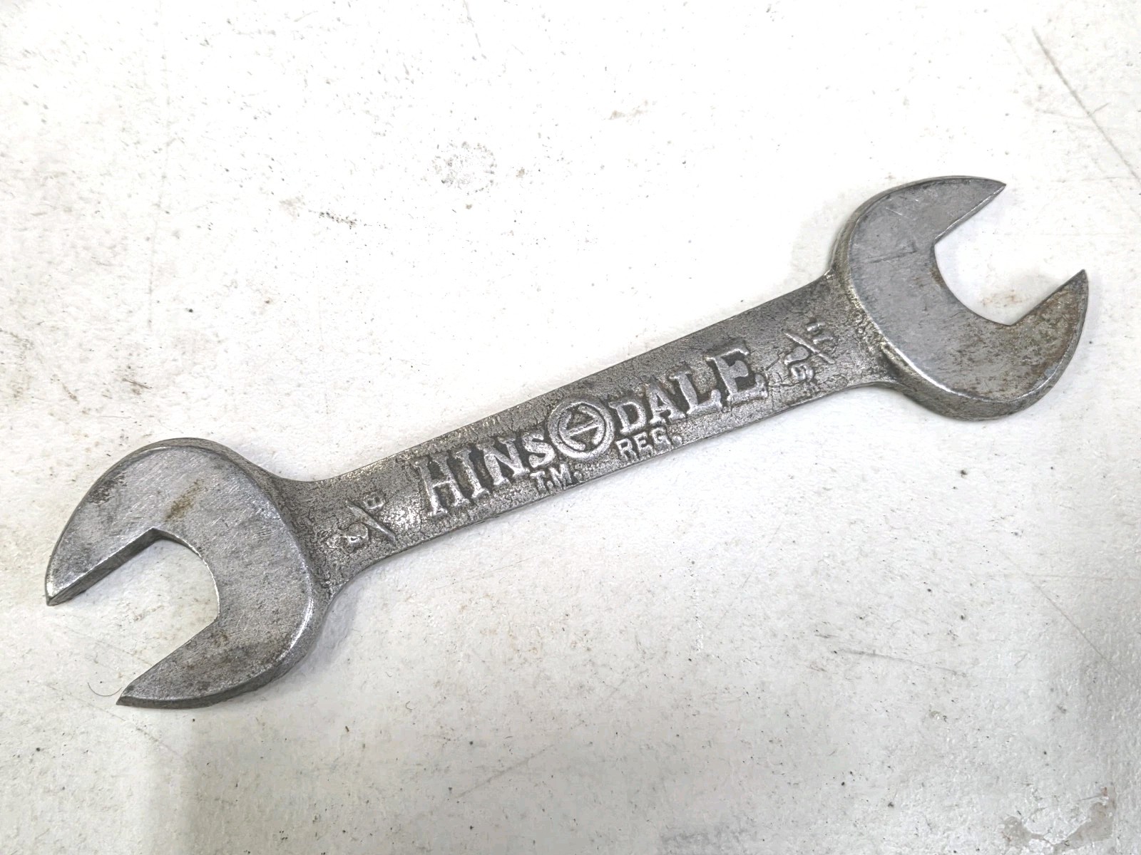 Vintage Hinsdale Double Open End Wrench 5/8\ Vintage Hinsdale Double Open End Wrench 5/8\