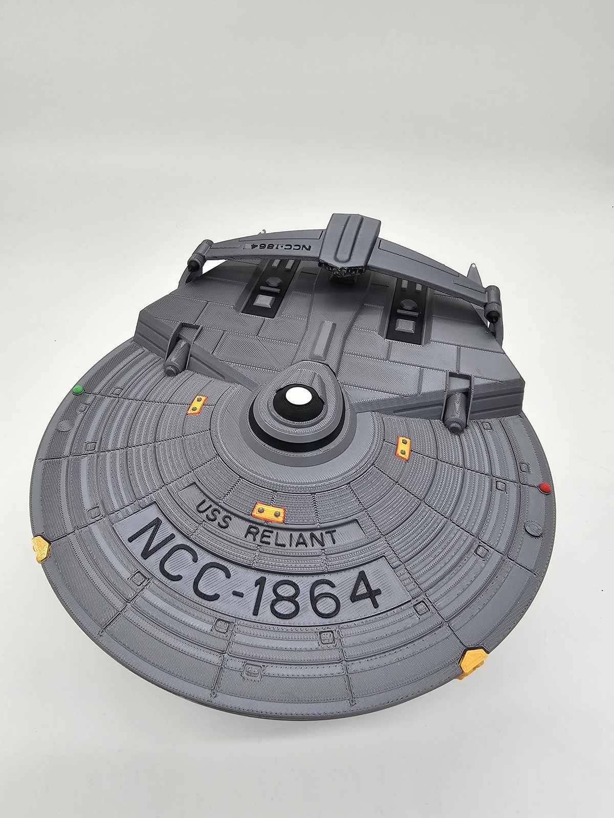 Star Trek Reliant Miranda Class, NCC-1864 3D Printed Starship, Trekkie Gift Idea